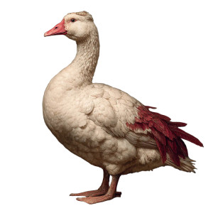Chosen Goose Vinyl Car Decal Sticker – Waterproof & UV-Resistant 