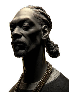 Snoop Dogg 3D Vinyl Car Decal Sticker – Waterproof & UV-Resistant 