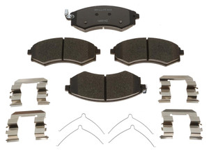 Raybestos Brakes Brake Pad MGD887CH R-Line; OE Replacement; Ceramic; Includes Mounting Hardware Raybestos Brakes Brake Pad MGD887CH R-Line; OE Replacement; Ceramic; Includes Mounting Hardware