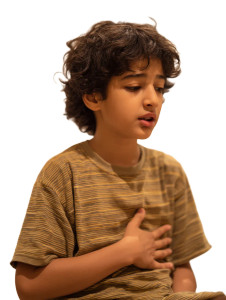 Shy Saudi Boy Vinyl Car Decal Sticker – Waterproof & UV-Resistant 