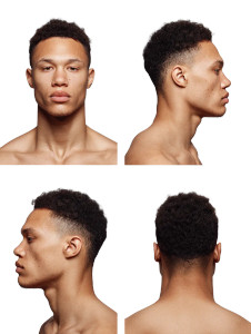 Young Black Male Turnaround Vinyl Car Decal Sticker – Waterproof & UV-Resistant 
