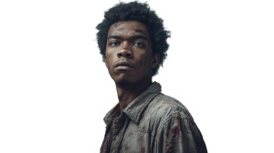 Man Among Zombies Vinyl Car Decal Sticker – Waterproof & UV-Resistant 