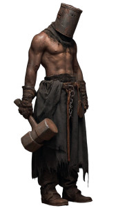 Dark Fantasy Blacksmith Vinyl Car Decal Sticker – Waterproof & UV-Resistant 