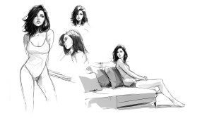 Artistic Sketch Cards Vinyl Car Decal Sticker – Waterproof & UV-Resistant 