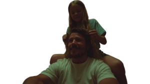 Father And Daughter Moment V2 Vinyl Car Decal Sticker – Waterproof & UV-Resistant 