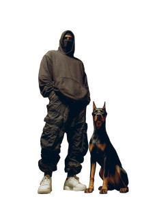 Masked Tactical Figure Vinyl Car Decal Sticker – Waterproof & UV-Resistant 