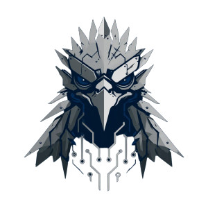 Cyber Vulture Logo Vinyl Car Decal Sticker – Waterproof & UV-Resistant Cyber Vulture Logo Vinyl Car Decal Sticker – Waterproof & UV-Resistant