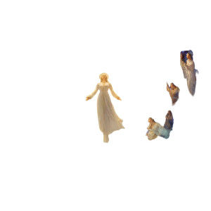 Celestial Gathering Vinyl Car Decal Sticker – Waterproof & UV-Resistant 