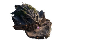 Jungle Fairy Realm Vinyl Car Decal Sticker – Waterproof & UV-Resistant 