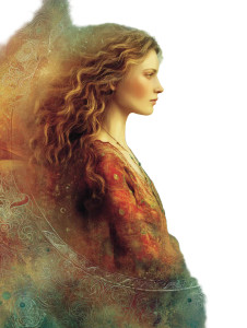 Celtic Goddess Arduinna V3 Vinyl Car Decal Sticker – Waterproof & UV-Resistant 