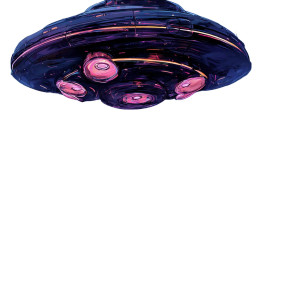 Ufo Over Iceland Vinyl Car Decal Sticker – Waterproof & UV-Resistant 