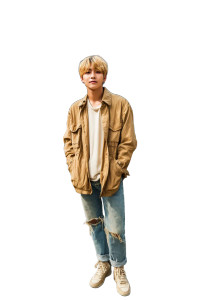 Taehyung In Nyc Vinyl Car Decal Sticker – Waterproof & UV-Resistant 