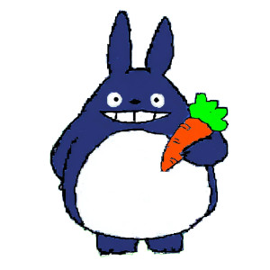 Big Chungus Eating Vinyl Car Decal Sticker – Waterproof & UV-Resistant 