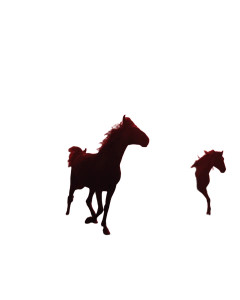 Wild Horse Stampede V2 Vinyl Car Decal Sticker – Waterproof & UV-Resistant 