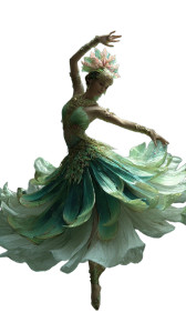 Divine Dancer Goddess Vinyl Car Decal Sticker – Waterproof & UV-Resistant 