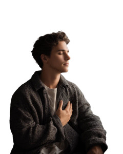 Serene Self-Awareness Vinyl Car Decal Sticker – Waterproof & UV-Resistant 