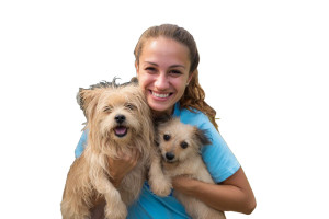 Woman Hugging Dogs Vinyl Car Decal Sticker – Waterproof & UV-Resistant Woman Hugging Dogs Vinyl Car Decal Sticker – Waterproof & UV-Resistant