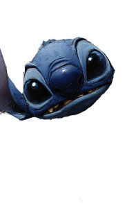 Stitch Portrait Vinyl Car Decal Sticker – Waterproof & UV-Resistant 