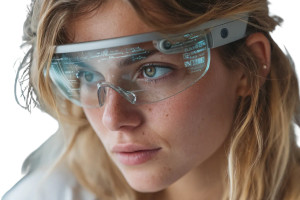 Augmented Reality Office Vinyl Car Decal Sticker – Waterproof & UV-Resistant 