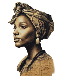 African Woman Portrait V18 Vinyl Car Decal Sticker – Waterproof & UV-Resistant African Woman Portrait V18 Vinyl Car Decal Sticker – Waterproof & UV-Resistant