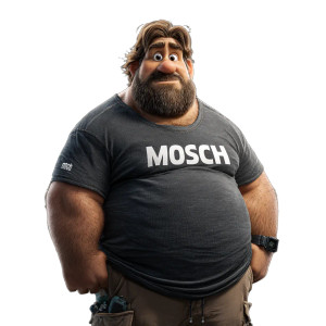 Overweight Man Vinyl Car Decal Sticker – Waterproof & UV-Resistant 