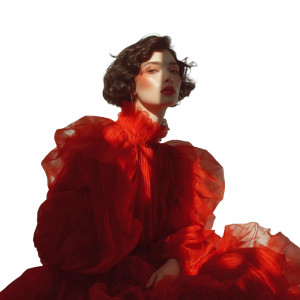 Fashion Model Editorial V8 Vinyl Car Decal Sticker – Waterproof & UV-Resistant 