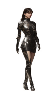 Korean Cyborg Idol Vinyl Car Decal Sticker – Waterproof & UV-Resistant 