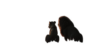 Lions At Sunset V2 Vinyl Car Decal Sticker – Waterproof & UV-Resistant 