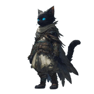 Heroic Palico Vinyl Car Decal Sticker – Waterproof & UV-Resistant 