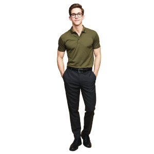 Young Man Portrait V23 Vinyl Car Decal Sticker – Waterproof & UV-Resistant 