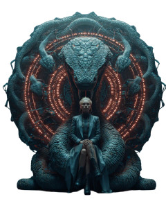 Serpent Queen Vinyl Car Decal Sticker – Waterproof & UV-Resistant 