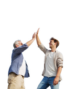 Father And Son V53 Vinyl Car Decal Sticker – Waterproof & UV-Resistant 