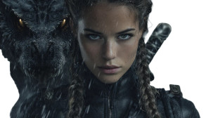 Dark Fantasy Warrior V70 Vinyl Car Decal Sticker – Waterproof & UV-Resistant 