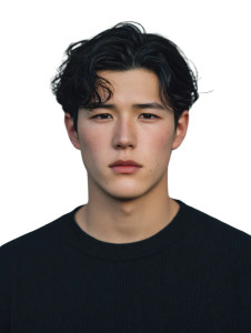 Handsome Korean Model V3 Vinyl Car Decal Sticker – Waterproof & UV-Resistant 