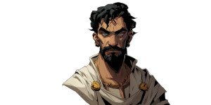 Fantasy Male Character V2 Vinyl Car Decal Sticker – Waterproof & UV-Resistant 