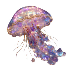 Glowing Magical Jellyfish Vinyl Car Decal Sticker – Waterproof & UV-Resistant Glowing Magical Jellyfish Vinyl Car Decal Sticker – Waterproof & UV-Resistant