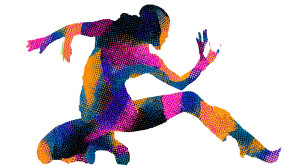 Funk Dancer Illustration Vinyl Car Decal Sticker – Waterproof & UV-Resistant 