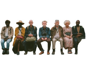 Bus Stop Waiters Vinyl Car Decal Sticker – Waterproof & UV-Resistant 