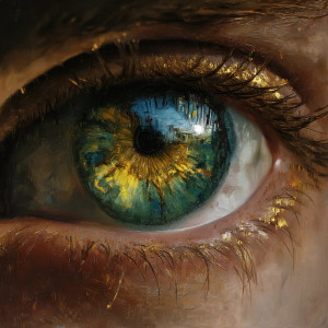 An Eye Vinyl Car Decal Sticker – Waterproof & UV-Resistant 