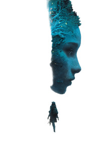 Fractal Tree Woman Vinyl Car Decal Sticker – Waterproof & UV-Resistant 