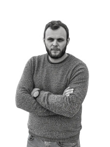 Ukrainian Entrepreneur Portrait Vinyl Car Decal Sticker – Waterproof & UV-Resistant 