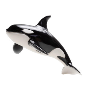 Leaping Orca V2 Vinyl Car Decal Sticker – Waterproof & UV-Resistant 
