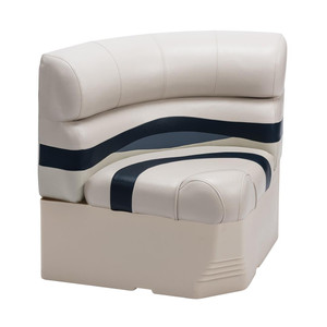 Luxurious WISE Seating Premier Boat Seat | Non-Adjustable Bow Passenger Seat | Marine Grade Vinyl Fabric | Spacious Storage | 5-Year Frame Warranty