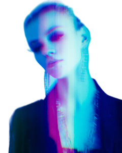 Neon Fashion Model V2 Vinyl Car Decal Sticker – Waterproof & UV-Resistant 