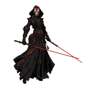 Kabuki Sith Lord Vinyl Car Decal Sticker – Waterproof & UV-Resistant Kabuki Sith Lord Vinyl Car Decal Sticker – Waterproof & UV-Resistant