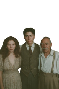 Chilean Family Portrait Vinyl Car Decal Sticker – Waterproof & UV-Resistant 