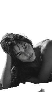 Thoughtful Beach Woman Vinyl Car Decal Sticker – Waterproof & UV-Resistant 