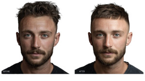 Haircut Transformation Vinyl Car Decal Sticker – Waterproof & UV-Resistant  Haircut Transformation Vinyl Car Decal Sticker – Waterproof & UV-Resistant