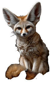 Fennec Fox Vinyl Car Decal Sticker – Waterproof & UV-Resistant Fennec Fox Vinyl Car Decal Sticker – Waterproof & UV-Resistant