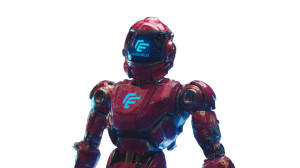 Galactic Robot Victor Vinyl Car Decal Sticker – Waterproof & UV-Resistant 